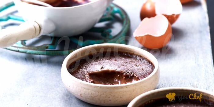 Шоколадный крем-брюле (рецепт 2)