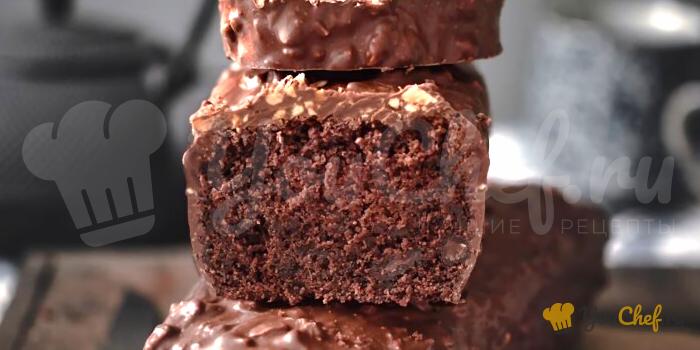 Шоколадно-ореховый торт (рецепт 2)