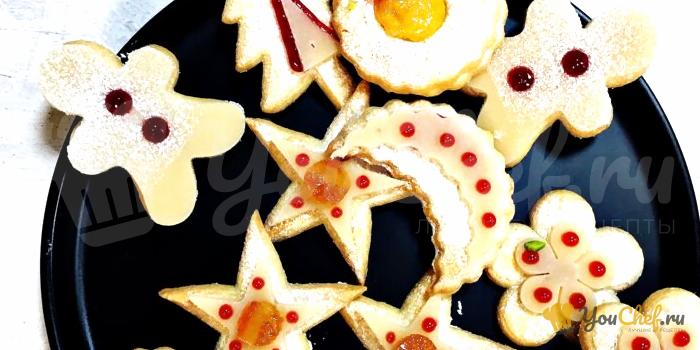 Великолепное рождественское песочное печенье от шеф-повара Гая Кренцера (Ленотр)
