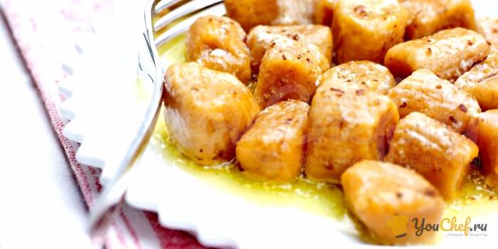 Ньокки из сладкого картофеля (рецепт 3)