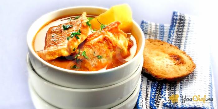 Картофельно-томатный суп-гурнар