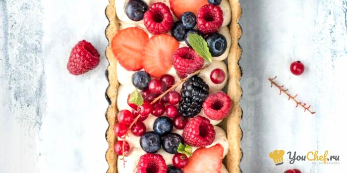 Десерт из Маскарпоне с ягодами и фруктами — рецепт с фото и видео