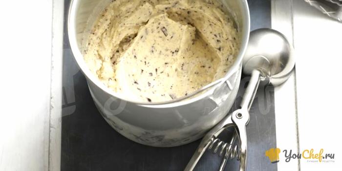 Быстрое домашнее ванильное шоколадное мороженое