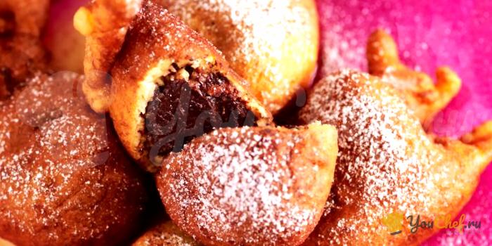 Шоколадные пончики — 3 простых рецепта