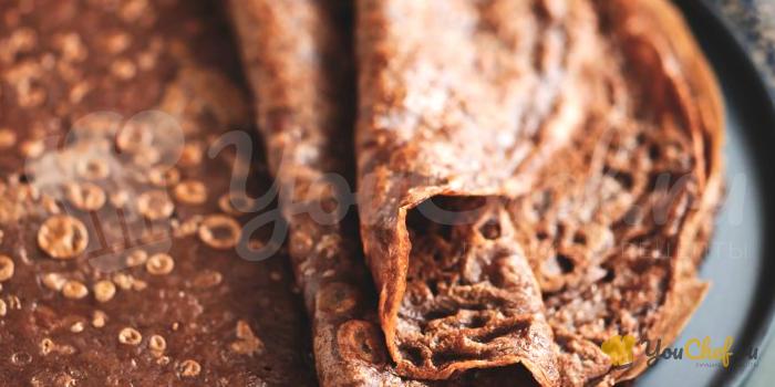 Шоколадные оладьи без муки от Филиппа Контичини